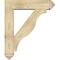 Ekena Millwork Funston Arts and Crafts Rough Sawn Bracket w/ Offset Brace, Douglas Fir, 8"W x 34"D x 40"H BKT0806X34X40FST03RDF - alternate 4